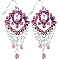Pink NEVILLE CHANDELIER Earrings