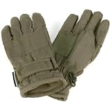 Kids 3-6 Years Winter Thinsulate 3M Waterproof Velcro Ski Snow Grip Gloves Gray