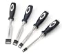 Footprint 89 Series 150027 4-Piece Soft Grip Wood Chisel Set 1/4-Inch, 1/2-Inch, 3/4-Inch, 1-Inch