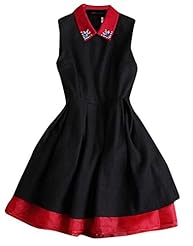 Plus Size Wool  Sleeveless  Ball Gown Party Dress 