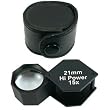 15X Jewelers Hex Loupe Black Watch Coin Stamp Tool New