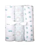 Luna Lullaby Soothing Swaddle Blanket - Zoom-Zoom Zs 3 pack