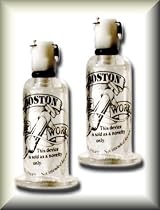 Genuine Small 1/2 Inch Twin Pack Boston Pump Works Premium Clear includes 2 Lucite Expansion Nipple Cylinders Only