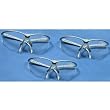 3 Glasses Safety Hunting Shooting Clear UV Wraparound