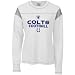 Reebok Indianapolis Colts Ladies White Gemini Too Long Sleeve T-shirt