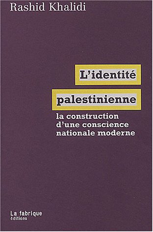 Identite palestinienne (L )