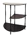 Ore International Cherry 3-Tier Half Table