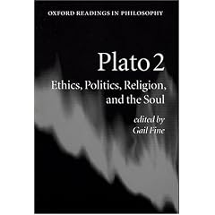 Plato 2: Ethics, Politics, Religion, and the Soul (Oxford Readings in Philosophy)