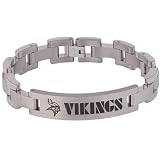 Team Titanium Minnesota Vikings Women's Titanium Bracelet