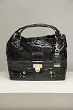 Juicy Couture - Juicy Couture Classic Black Leather Makeover Bag