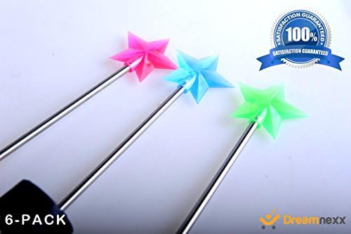 DreamNexx Solar Star Lights LED 6-Pack Power Outdoor Light Bright No Wire All Weather Lamp Yard Garden Lawn Landscape