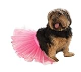 Rubies Costume Halloween Classics Collection Pet Costume, Medium to Large, Pink Tutu