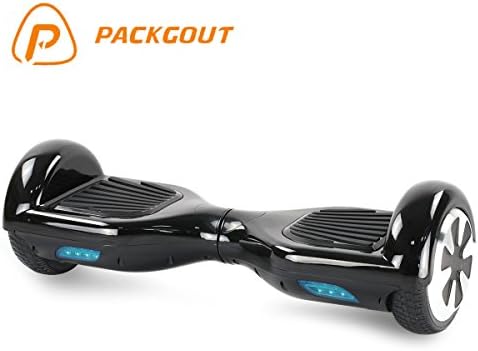 PACK&GOUT 6.5 Inch Two Wheels Mini Smart Self Balancing Scooter,Black