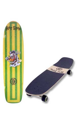 Madrid Rat Fink Eight Ball Longboard Professional Skateboard