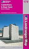 Canterbury and East Kent, Dover and Margate (Landranger Maps) (Landranger Maps)