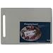 H & L Russel Ltd Chopping Board, White, Polyethylene, Reversible 45 x 29 x 1.2 Centimetres