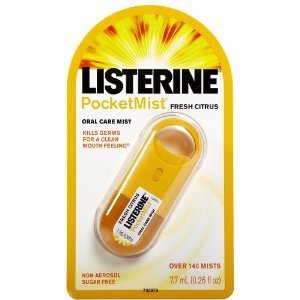 Listerine pocketmist Cool citrus 1x7.7ml (060245703708)