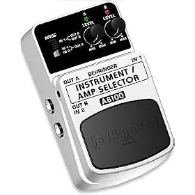 Behringer AB100 Instrument Amp A B Footswitch by 