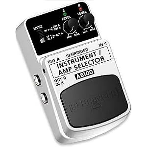 Behringer AB100 Instrument Amp A B Footswitch by
