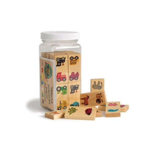 Childrens Toyshop  Toys : Animal Themed Dominoes - Crafted in the USA