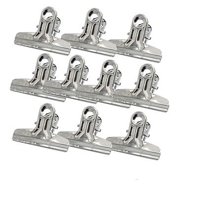 10 PCS Metal Round Paper Clips Office Stationery
