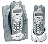 Electronics : Onetel Sirrus 200 TWIN Silver Cordless Phone