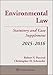 Environmental Law 2015-2016 Case & Statutory Supplement
