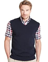 Blue Harbour Pure Cotton V-Neck Slipover