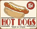 TIN SIGN Schonberg - Hot Dog