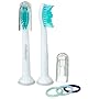 Philips HX6012/02 Sonicare Flexcare, Ersatzzahnb�rstenkopf, 1er Pack +1 gratis, Standardgr�sse (f�r Flexcare und HealthyWhite)