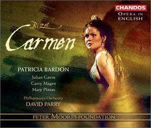 CD-Charts  Music : Bizet - Carmen / Bardon, Gavin, Magee, Plazas, PO, Parry