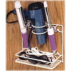 Grayline Hair Dryer and Curling Iron Holder Bath Organizer Holdr Curl Iron/dryr