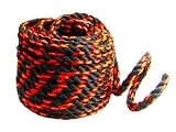 Bulk High-Tensile Strength 1/2 Braided Polypropylene Rope - Uncut 10-Foot Increments