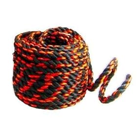 Bulk High-Tensile Strength 1 2 Braided Polypropylene Rope - Uncut 10-Foot Increments by RT