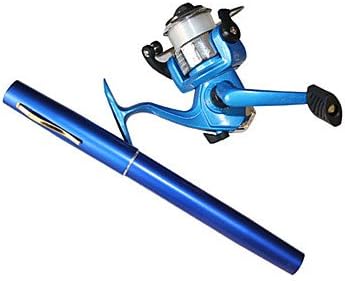 YX - Fiber Glass Pen Rod & Spinning Reel Combo (Random Color)