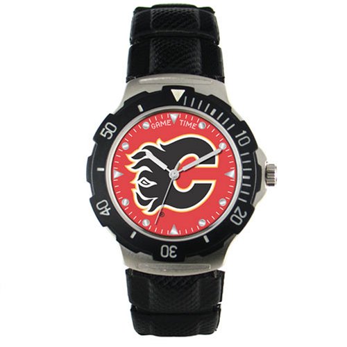 NHL Men's HD-CAL Agent Series Calgary Flames Polyurethane Watch