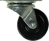 Shepherd Hardware 9629 Soft Rubber Swivel Plate Caster