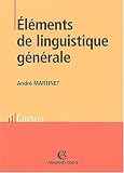 Eléments de linguistique générale
