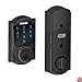 Schlage BE469NXCAM716 Camelot Touchscreen Deadbolt with Nexia Home Intelligence and Alarm, Aged Bronze (Z-Wave)