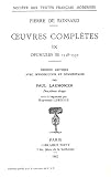 Oeuvres, tome 9 : Opuscules de 1558-1559, 2e édition