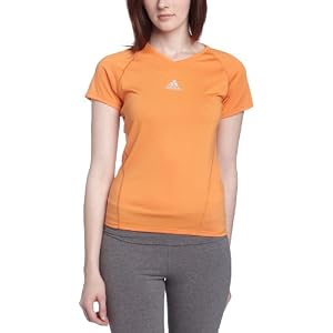 Buy Adidas Ladies ClimaLite Elite V-Neck T-Shirts