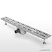 Aqua Marin® - Caniveau caniveaux pour douche italienne en inox 880cm (BBAF01)