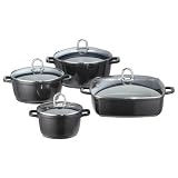 Elo 62494 Nero Cast Aluminum Non-Stick Cookware Set, 10-Piece Elo 62494 Nero Cast Aluminum Non-Stick Cookware Set, 10-Piece