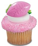 Super Bowl XLVI Football Cupcake Toppers - 24 Rings - Eligible for Amazon Prime!
