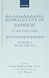 Boswell's life of Johnson : together with Boswell's Journal of a tour to the Hebrides, and Johnson's Diary of a journey to North Wales