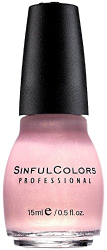 Sinful Colors Professional Nail Polish Enamel, Glass Pink [376] 0.50 oz
