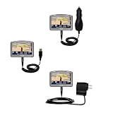 Deluxe Kit for the TomTom Go 920T includes a USB cable with Car and Wall Charger - Gomadic Brand w/ TipExchange Technology
