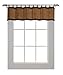 Bamboo Ring Top Curtain BRP074812-11 Valance, 48