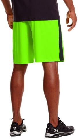 Under Armour Men's UA Micro Printed Shorts Large HYPER GREEN