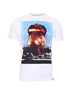 COTTON SOUL Camiseta Manga Corta A-Bomb (Blanco)